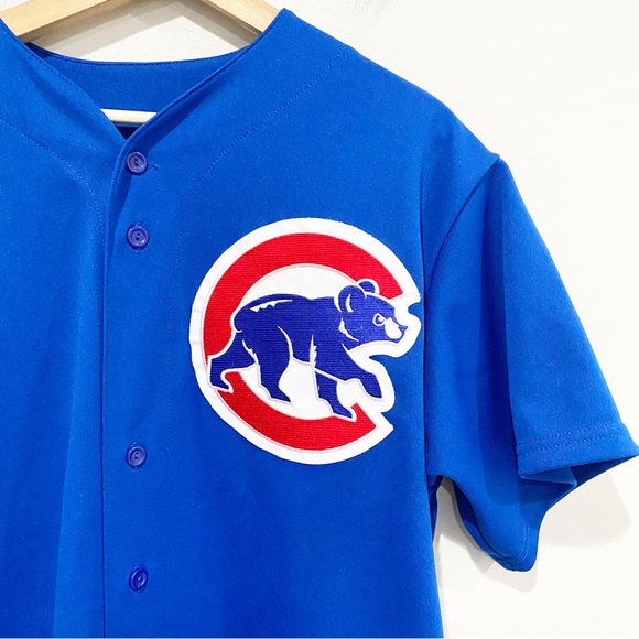 MAJESTIC Vintage Sammy Sosa Cubs Jersey Cubbies Blue Size XL - Picture 3 of 8